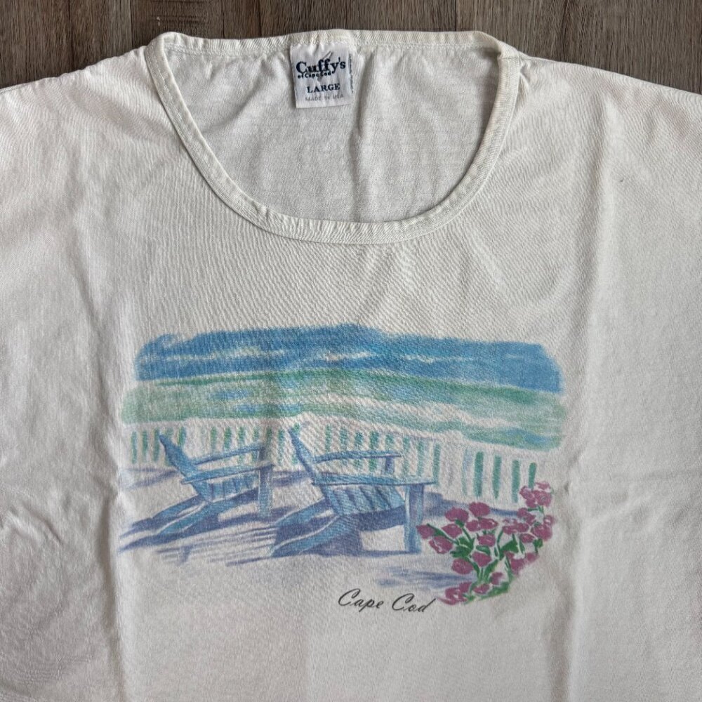 Vintage Cape Cod T Shirt Made in USA - Picture 2 of 3